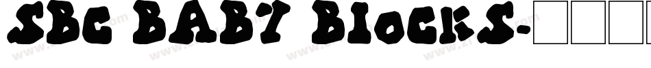 SBC Baby Blocks字体转换